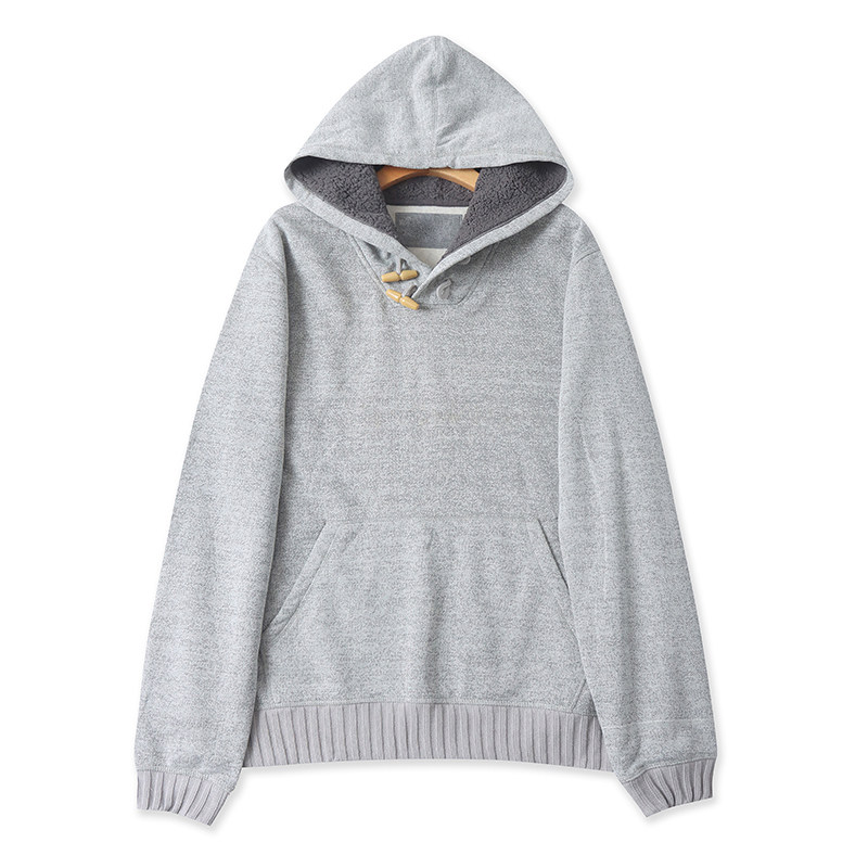 外贸连帽加绒厚卫衣 秋冬款牛角扣套头帽衫男女休闲宽松上衣20203,女装/女士精品,卫衣/绒衫,淘宝优惠券,粉丝福利购,淘宝优惠卷