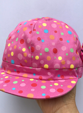 全棉新款外贸女童帽子 春夏秋宝宝太阳帽 女孩遮阳帽鸭舌帽 01011