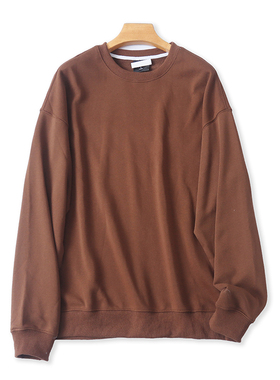 圆领毛圈卫衣 春秋新款外贸时尚外套女套头打底宽松休闲上衣02014