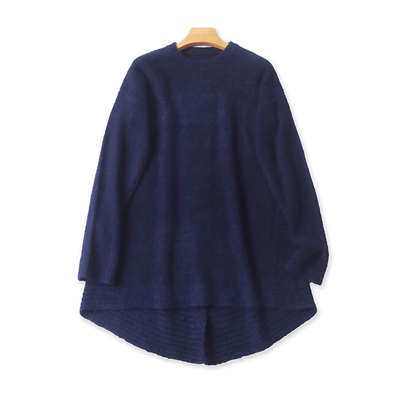 爱丽爱熙开叉针织衫上衣毛衣