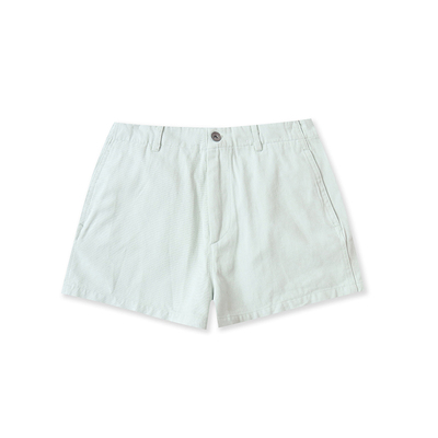 常规腰爱丽爱熙纯色裤子短裤