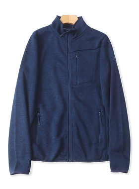 外贸立领加绒卫衣 外套春秋新款长袖拉链开衫 男女宽松外套 14154