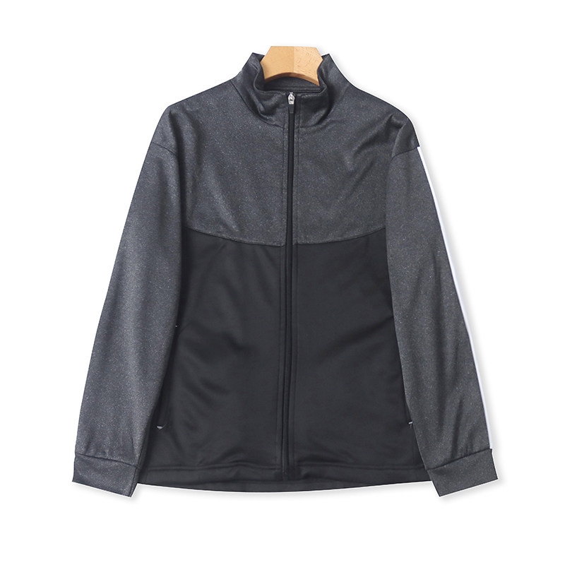 外贸立领拼色加绒外套 春秋款长袖拉链开衫宽松男女运动上衣14343,女装/女士精品,短外套,淘宝优惠券,粉丝福利购,淘宝优惠卷