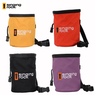 Rock 拓展 攀岩 镁粉包 户外多个颜色 抱石专用镁粉袋 Singing