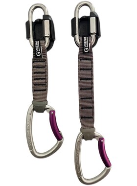 GVIEW/旗云 C290Q 12N(w) 16n (w) GYM室内攀岩馆专用钢制快挂