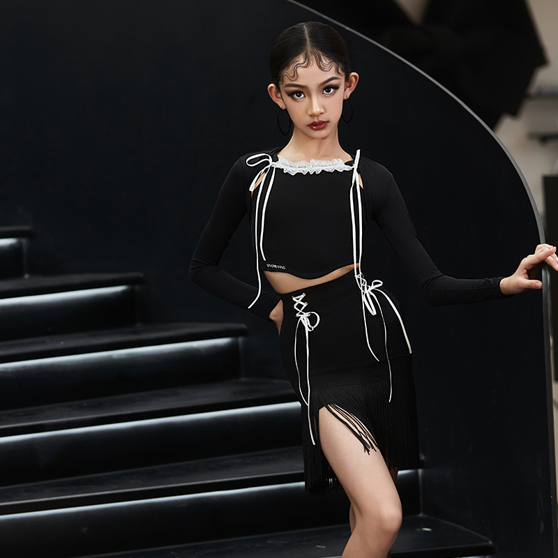 星木漾舞服拉丁舞练习服
