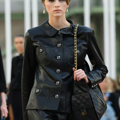 飞艇巡航小香25B高端定制皮衣