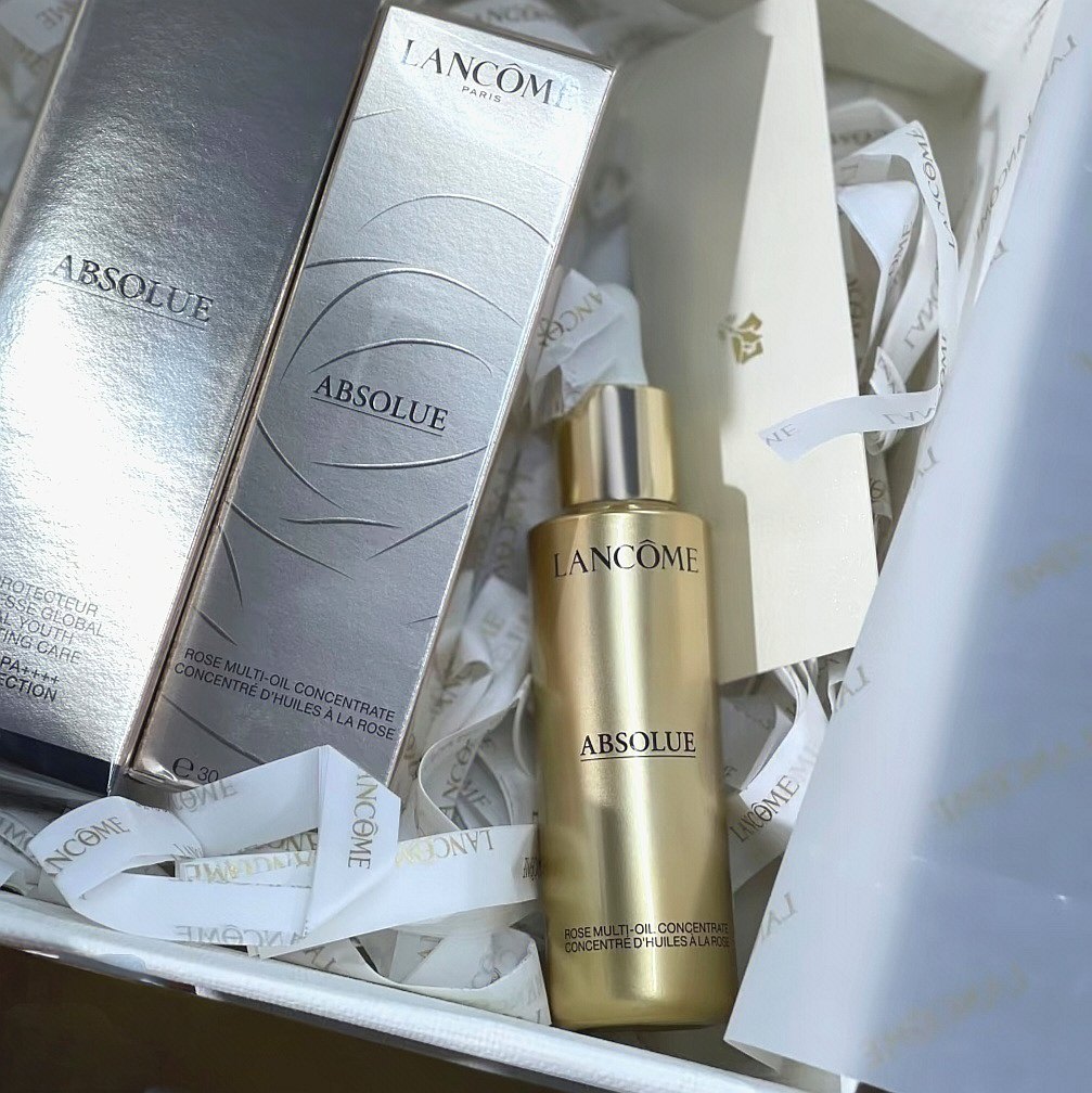 以油养肤！包邮 Lancome兰蔻菁纯护理精萃油30ml 面部身体按摩油