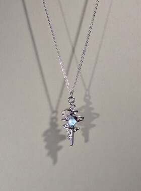 Cute运气古着女生项链