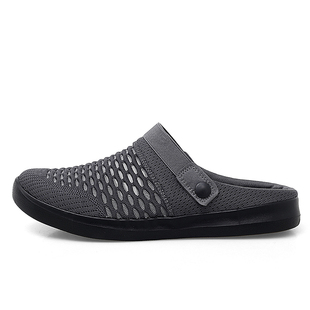 包头拖鞋老爸大码51 52老人沙滩鞋50码镂空半拖49码爷爷凉拖48码