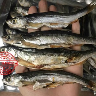 大兴安岭 自然晒干冷水鱼小白鱼干500克 干货淡水鱼干开江鱼 包邮
