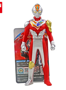 万代德凯奥特曼强力强壮形态软胶耐摔新生代戴拿型动漫玩具 80976