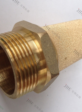 嘉和气动厂家直销BSL电磁阀ST接头元件DN50全铜消声器G2消音器2寸