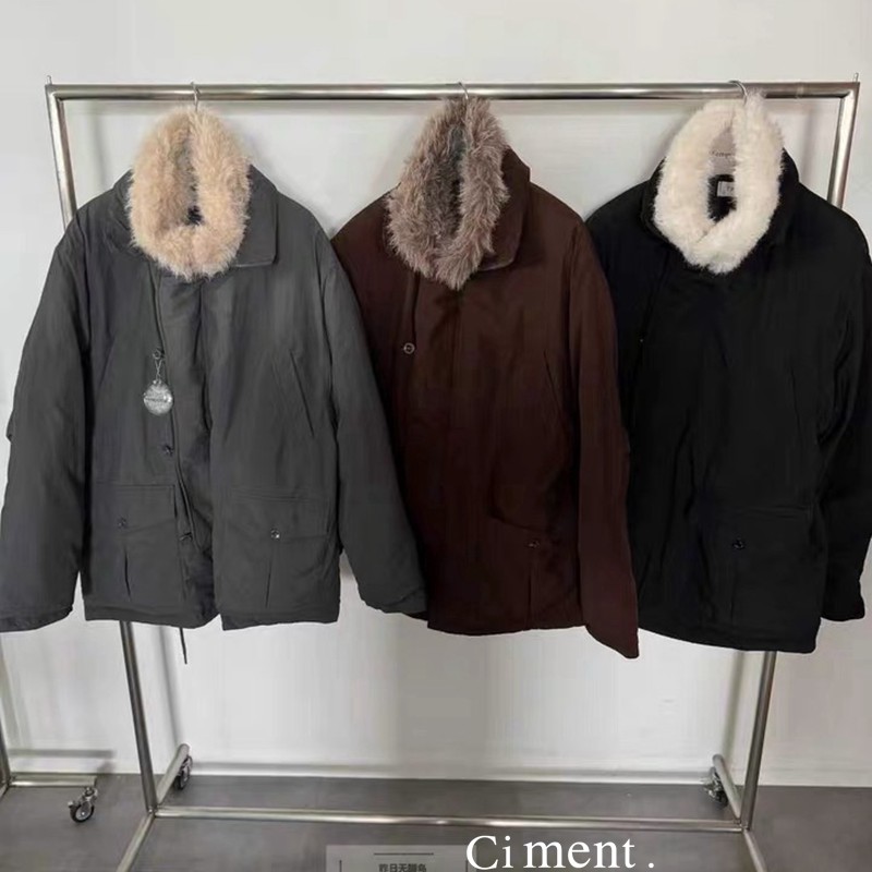 ciment 韩国东大门毛领厚实羽绒服