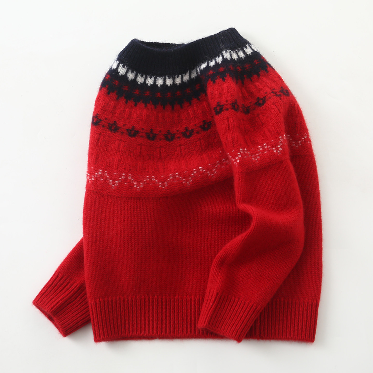 儿童100%纯羊绒衫男女童毛衣费尔岛款英伦风宝宝加厚童装洪叶云台,童装/婴儿装/亲子装,毛衣/针织衫,淘宝优惠券,粉丝福利购,淘宝优惠卷