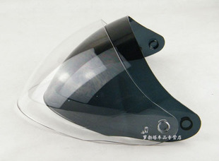 Tanked Racing坦克摩托车头盔T536 T597茶色镜片透明镜片原装镜片