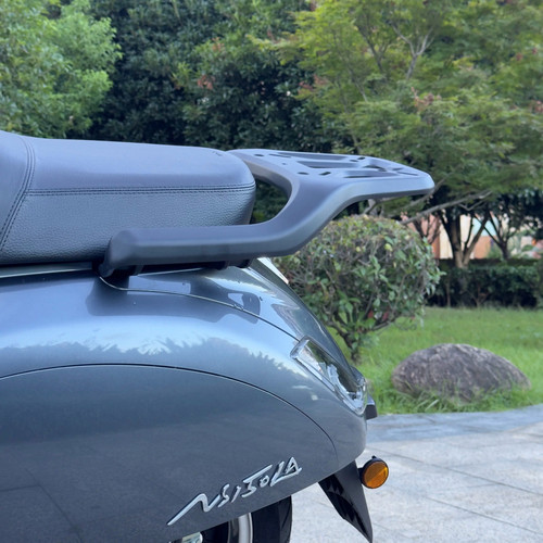 适用新大洲本田NS150LA铝合金一体后尾架行李箱支架后尾箱架150la