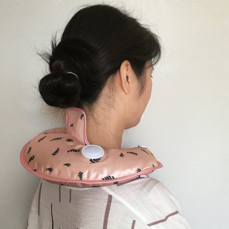 U型PVC护肩颈椎枕围脖缓解关节酸痛充电热水袋国标水电分离已注水