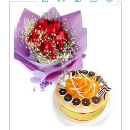 随县三里岗镇柳林镇均川镇万福店镇520花束鲜花店配送生日蛋糕玫