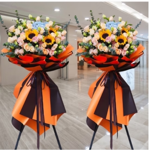 石家庄藁城区张家庄镇南董镇南孟镇鲜花店配送开业花篮同城