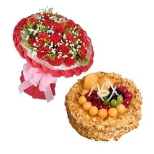 唐山市丰南区西葛镇大新庄镇钱营镇蛋糕店鲜花店配送生日蛋糕玫瑰