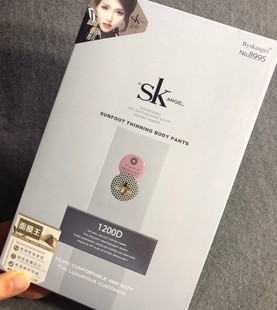 袜女 袜收腹提臀显瘦打底裤 面膜王丝袜脚底点胶防滑连裤 SK8995秋款