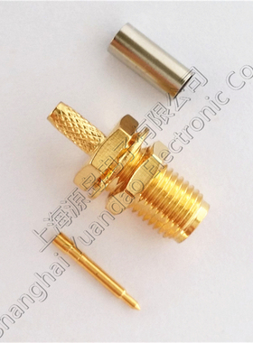 射频连接器接头RP-SMA-KY-1.5母头RPSMA-C-KY反极KY外螺内针