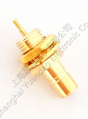 射频连接器接头SMB-JYD公头座带螺母固定穿墙SMB-JYD天线座