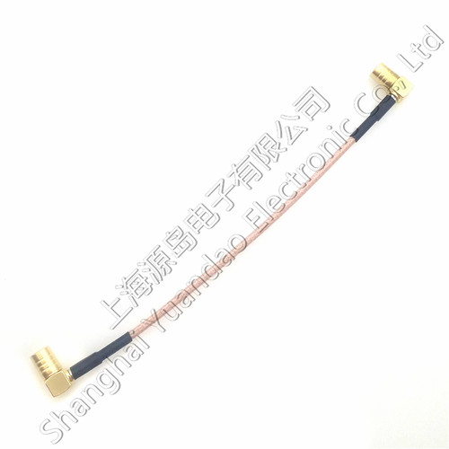 连接线SMB-KW母头rg31650欧直角