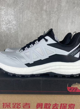 探路者徒步鞋男24秋冬款户外运动回弹防滑耐磨登山鞋TFAAAM91281