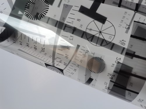 2X增强型4000线ISO12233分辨率测试卡高清透射式光学胶片测试图