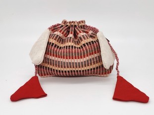 收纳束口袋④ Thailly纯棉手织布首饰袋抽绳袋 尼泊尔WSDO Nepali