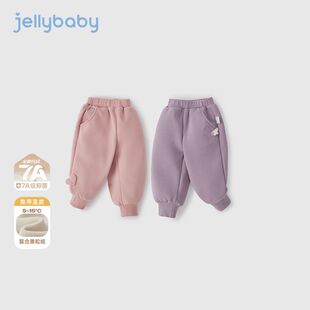 [7A抗菌]儿童卫裤秋冬女童休闲裤子保暖宽松舒适运动裤柔软中小童