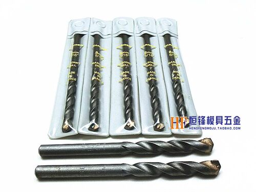 原装法国帝爵DIAGER水泥钻头 镶合金钻头 石屎钻 3 4 5 6 8至19mm