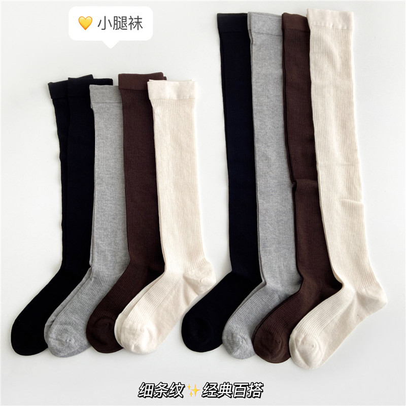 过膝女袜JA山羊绒显瘦女士高统袜