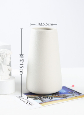 漫生活家居装饰摆件陶瓷花瓶插花