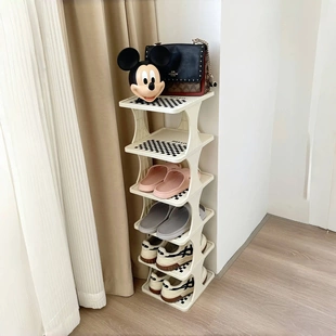 宿舍鞋 架子 柜简易鞋 架夹缝小型出租屋结实耐用多层门口家用防尘鞋