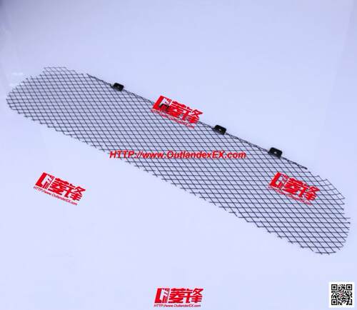 EVO10代前杠格栅/evolution10代前保险杠通风网（下/黑色）