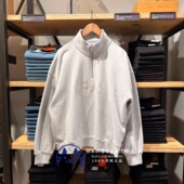 Levis李维斯专柜正品 0004 半高领拉链绣标套头卫衣005HS 2026 男士