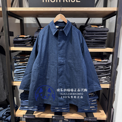 李维斯男士日本制宽松牛仔风衣