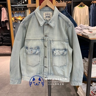 特价Levis李维斯专柜正品女士LMC宽松水洗牛仔夹克外套56080-0004