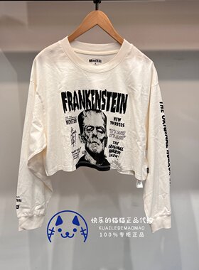 李维斯女士印花宽松短款辣妹T恤