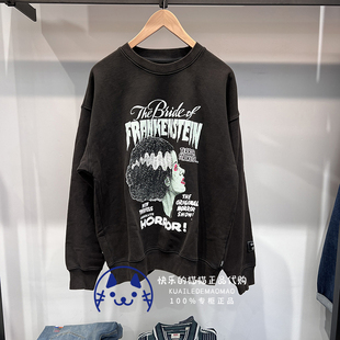 0000 圆领卫衣A3691 Levis李维斯专柜正品 Monsters联名男士