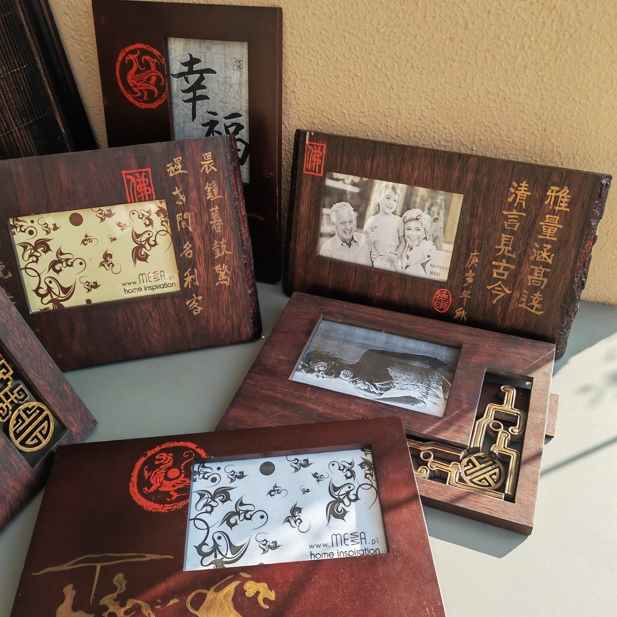 中式古典佛系木制相架6寸桌面摆台 多款书法茶室装饰像架复古相框,家居饰品,相框/画框,淘宝优惠券,粉丝福利购,淘宝优惠卷