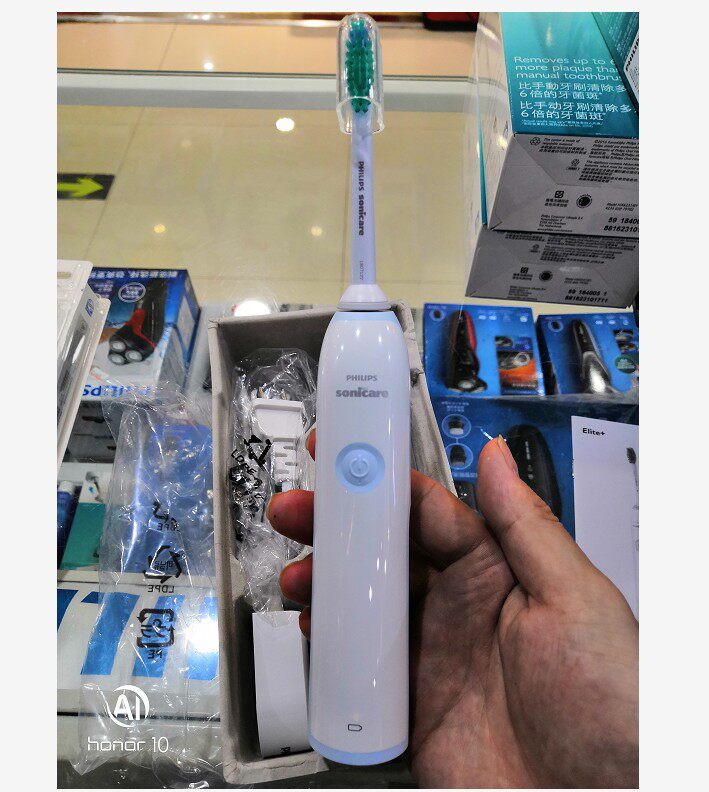 商场专柜正品飞利浦声波电动牙刷 HX3216 充电式自动刷牙美白牙齿