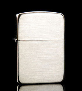美国原装正品 ZIPPO打火机 1941复刻拉丝 纯银24号 专柜正版 限量