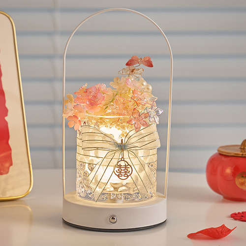 结婚卧室婚房台灯送新人礼物新款