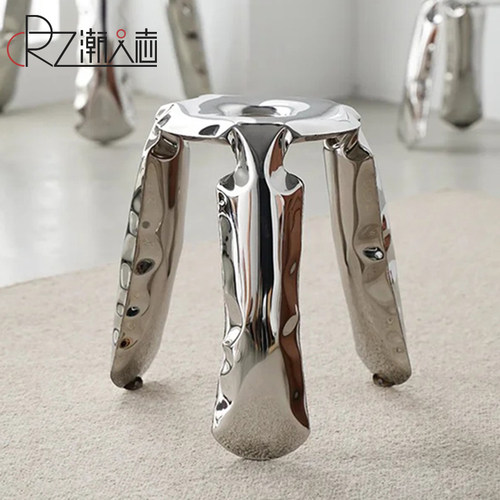 网红ins摩登设计师圆凳