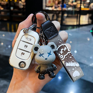 适用LADA雷诺钥匙拉达钥匙套奔驰Smart汽车钥匙保护壳钥匙包扣