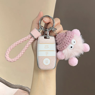 适用起亚钥匙包K3K4K5kx3kx5/7智跑索兰托奕跑凯绅套壳扣CROSS